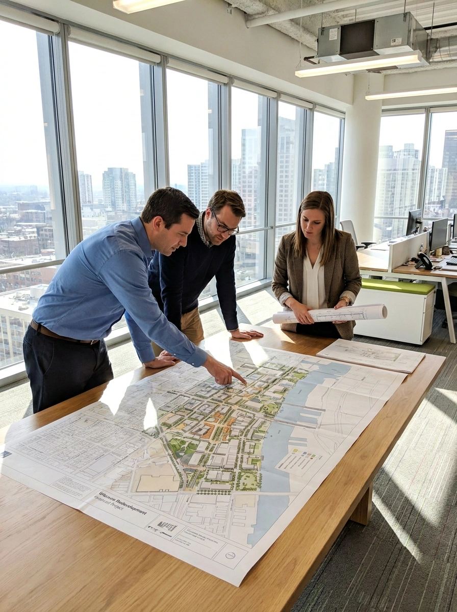 Projeto urbanístico da Brasil Urbanismo